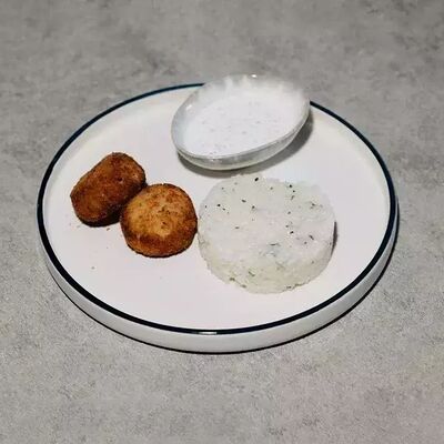 Рыбная котлета с рисом Д в Tinto по цене 810 ₽