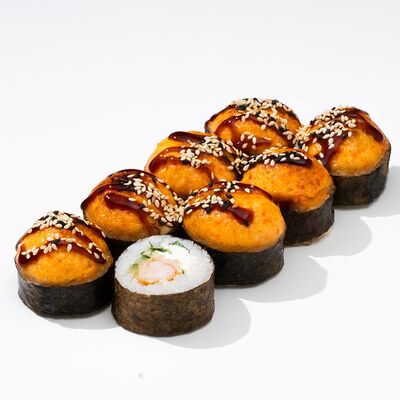 Запечённый с темпурной креветкойв Пиццерия Венеция по цене 529 ₽