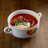 Щи из квашеной капусты в Craft Lab Cafe