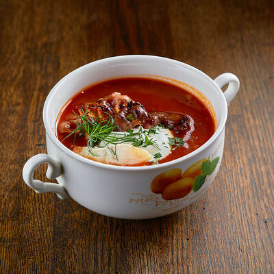 Щи из квашеной капусты в Craft Lab Cafe по цене 360 ₽