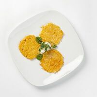 Драники из цукини со сметаной в Матрешка