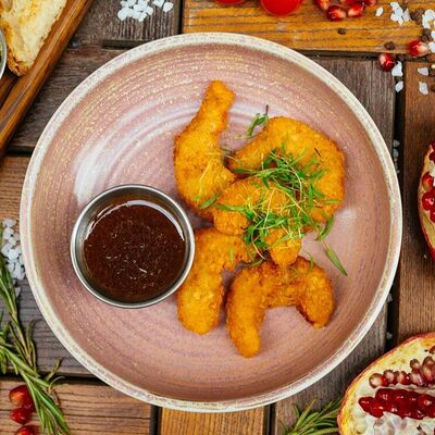 Креветки с соусом юдзу в Дади по цене 690 ₽