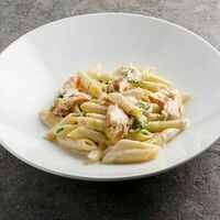 Паста с копченой форелью в Баклажан в ТЦ 