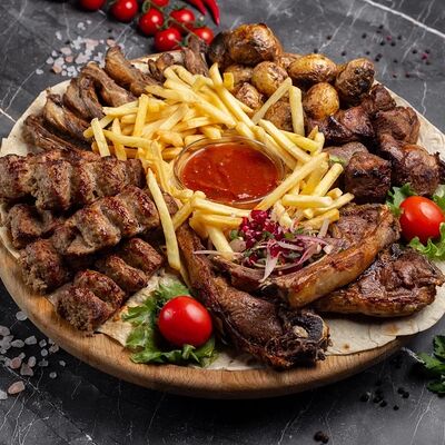 №22 Шашлычный сет из баранины с овощами в Шашлык Красногорск по цене 15980 ₽