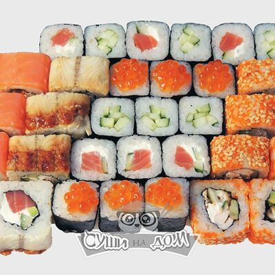 Вкусный сет в Суши на Дом по цене 1800 ₽