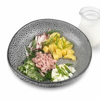 Окрошка с ветчиной в Benny Kitchen