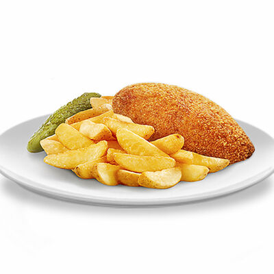 Котлета по-киевски с картофелем в БлинБери по цене 209