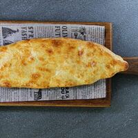 Слоеный хачапури с сыром и зеленью в На югах