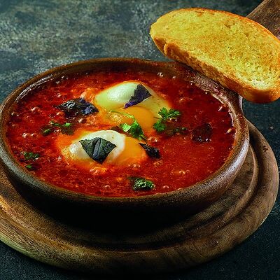 Чирбули с томатами и душистым базиликом в ЛарисуВаннуХочу по цене 350