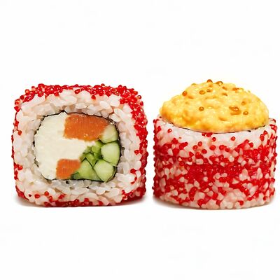 Запеченная Калифорния с лососем в Pomodoro по цене 590 ₽