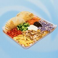 На тарелке в Black Shawerma