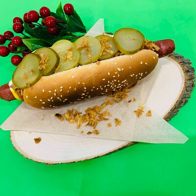 Классический хот-дог в Potato best по цене 360 ₽