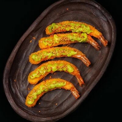 Креветки панко с гуакамолев Sushi please по цене 610 ₽