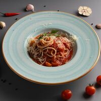 Паста в томатном соусе с сыром пармезан в Активити парк