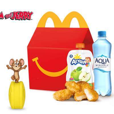 Хэппи Мил Стандартный в Макдоналдс по цене 189 ₽
