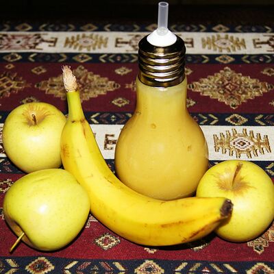 Фреш Яблоко и банан в FastШашлык и Хинкали по цене 270 ₽