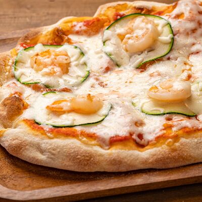 Креветки-цукини L в Pizza 33 cm по цене 1090 ₽