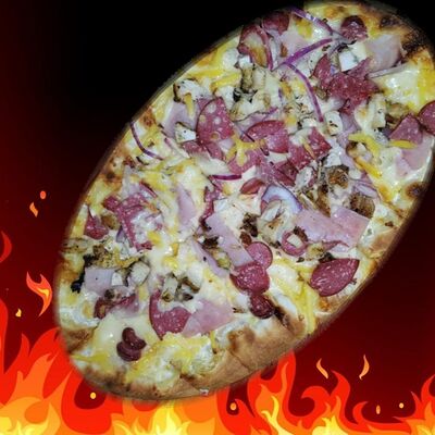 Чиз мясной с халапеньо в Пицца Мафия по цене 590 ₽