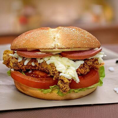 Бургер мини-Кордон блюв Большой Аппетит по цене 610 ₽