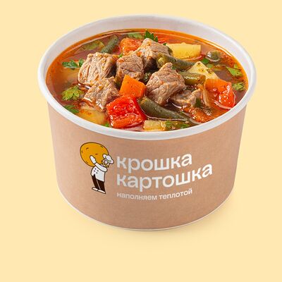 Шурпа с говядиной в Крошка Картошка по цене 269 ₽