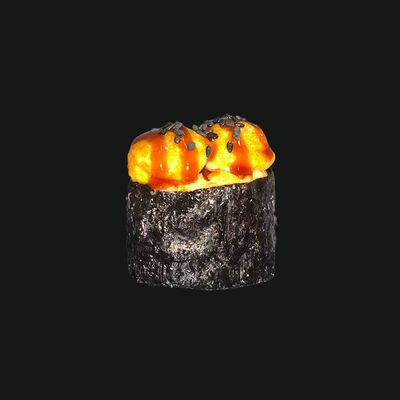 Запеченный гункан с креветкой в Пиццерия 3.14 по цене 210 ₽