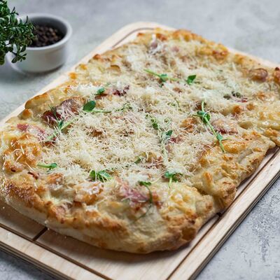 Пицца римская Карбонара в Римские пиццы по цене 590 ₽