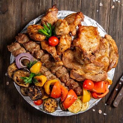 Шашлычный Сет Mix №2 в Шашлык Хаус GRILL&PIZZA по цене 14099 ₽