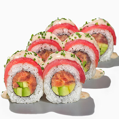 Тунец гамадари с авокадо в Вкус и лосось по цене 710 ₽