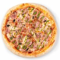 С ветчиной, курицей и грибами в Dens Pizza