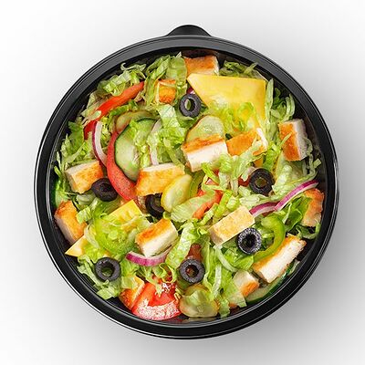 Салат Мега чикен в Subway по цене 495 ₽