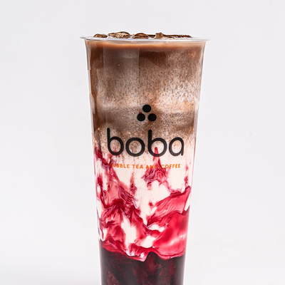 Шоколад-вишня L в Boba Tea по цене 430 ₽