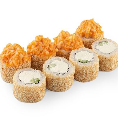 Ролл Угорь с ананасом с ореховым соусом Big в Big Fish по цене 1135