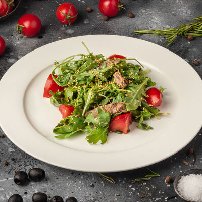 Салат Рукола с языком в Пицца Като по цене 690 ₽