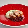 Утиная грудка с кремом из цветной капусты и мочёной вишней в БульВар по цене 790