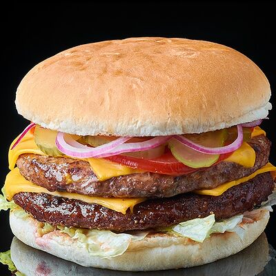 Двойной чизбургерв Экспресс cуши De Luxe по цене 1290 ₽