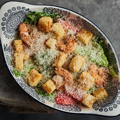 Как Цезарь с креветками в Полтора тигра по цене 710