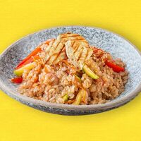 Тяхан с курицей терияки и овощами в Там Сям