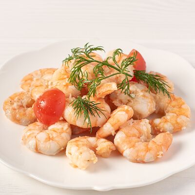 Креветки тигровые с чесноком в Бахетле по цене 928 ₽