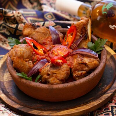 Рёбра по-кахетински в Грузинский дом марабда по цене 695 ₽