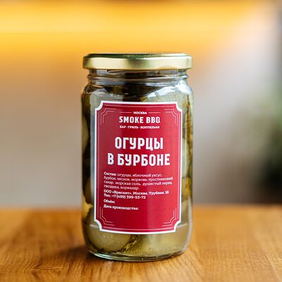 Огурцы, маринованные в бурбоне в Smoke BBQ по цене 550 ₽