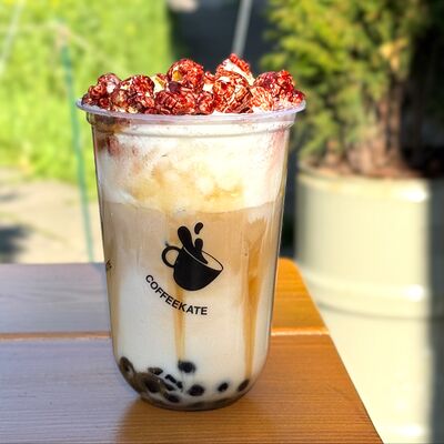 Кофейная нежность с попкорном и тапиокой в COFFEEKATE по цене 500 ₽