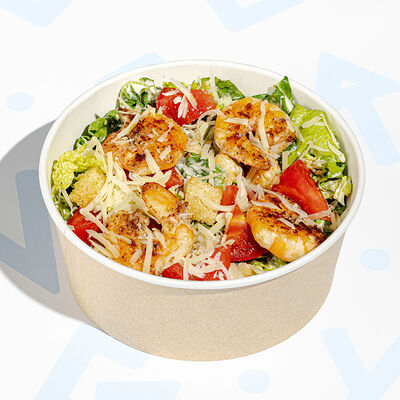 Салат Цезарь с креветками в Vangyros по цене 555 ₽