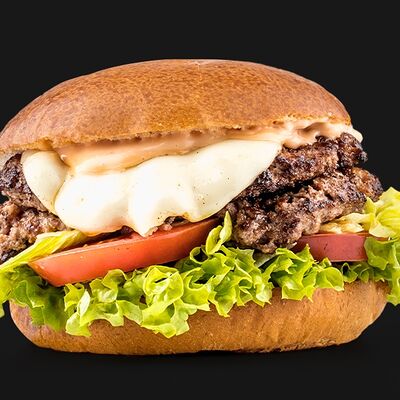 Бургер Итальянский Black Angus двойной в Black Star Burger по цене 970 ₽