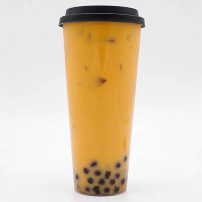 Оранжевый тайский чай в MEPS bubble tea по цене 440 ₽