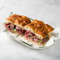 Фокачча с пастрами из говядины в FOBS