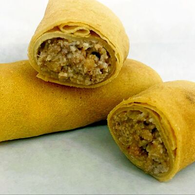 Блин с мясом в Хлеборезов по цене 55 ₽