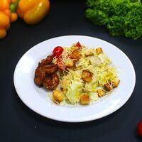 Цезарь с креветками в Хинкали хаус