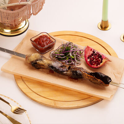 Шашлык из печени в Линия Вкуса по цене 380 ₽