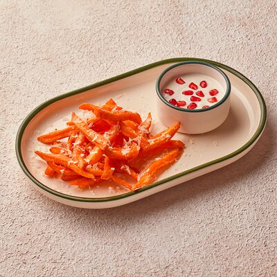 Батат фри и пармезан в Хачапури выпечка и вино по цене 430 ₽