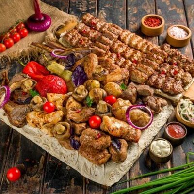 Сет для друзей в Огонь и Мясо по цене 3400 ₽